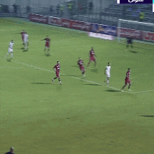 گل اول ملوان به نساجی توسط امید نورافکن